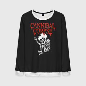 Мужской свитшот 3D с принтом Cannibal Corpse в Белгороде, 100% полиэстер с мягким внутренним слоем | круглый вырез горловины, мягкая резинка на манжетах и поясе, свободная посадка по фигуре | Тематика изображения на принте: cannibal corpse | kreator | slayer | sodom | анархия | блэк метал | гаражный рок | гитара | гранж | дэт метал | металл | панк рок | рок музыка | рок н ролл | рокер | треш метал | труп каннибал | тяжелый рок | хард рок