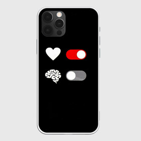 Чехол для iPhone 12 Pro Max с принтом сердце и мозг в Белгороде, Силикон |  | brain | emotion | heart | логический | мозг | сердце | эмоция