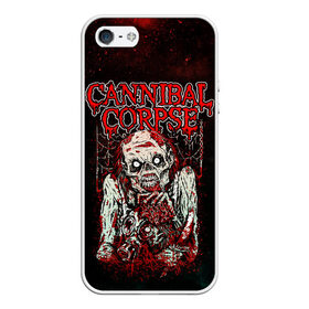 Чехол для iPhone 5/5S матовый с принтом Cannibal Corpse в Белгороде, Силикон | Область печати: задняя сторона чехла, без боковых панелей | canibal corpse | cannibal corpse | death metal | группы | дэт метал | канибал корпс | метал | рок