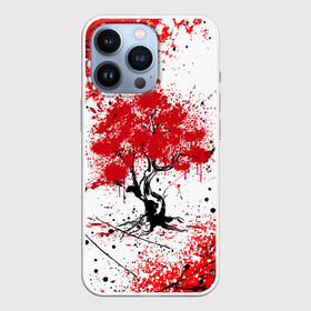 Чехол для iPhone 13 Pro с принтом САКУРА | SAKURA | ВИШНЯ в Белгороде,  |  | chery | colors | flowers | japan | paints | roses | sakura | брызги | вишня | краски | растения | розы | ромашка | сакура | тюльпаны | цветы | цветы сакуры | япония