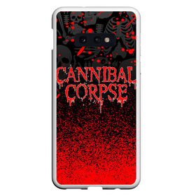 Чехол для Samsung S10E с принтом CANNIBAL CORPSE в Белгороде, Силикон | Область печати: задняя сторона чехла, без боковых панелей | Тематика изображения на принте: cannibal corpse | evisceration plague | hammer smashed face. | violence unimagined | дэт метал | музыка | рок | труп каннибала