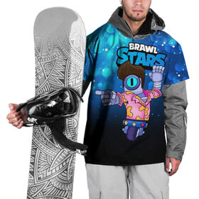 Накидка на куртку 3D с принтом STU СТУ Brawl Stars в Белгороде, 100% полиэстер |  | brawl | brawl stars | brawlstars | brawl_stars | jessie | бравл | бравлер stu | бравлстарс | гонщик | каскадер | сту