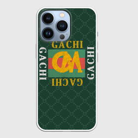 Чехол для iPhone 13 Pro с принтом GACHI бренд в Белгороде,  |  | aniki | billy | boss | boy | bucks | dark | deep | door | dungeon | fantasy | gachi | gachimuchi | gucci | gym | hundred | master | milos | muchi | next | ricardo | three | van | wee | билли | ван | гачи | гачимучи | гучи | гуччи 