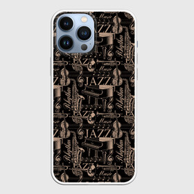Чехол для iPhone 13 Pro Max с принтом Jazz в Белгороде,  |  | jazz | бибоп | биг бенд | блюз | джаз | джаз мануш | кул джаз | музыка | ноты | оркестр | постбоп | регги | ритм н блюз | саксофон | свинг | смуз джаз | соул джаз | фри джаз | хард боп | эйсид джаз