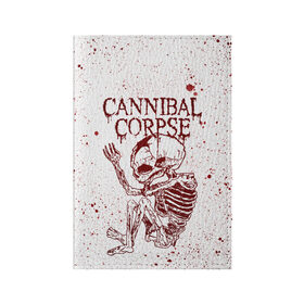 Обложка для паспорта матовая кожа с принтом Cannibal Corpse в Белгороде, натуральная матовая кожа | размер 19,3 х 13,7 см; прозрачные пластиковые крепления | canibal corpse | cannibal corpse | death metal | группы | дэт метал | канибал корпс | метал | рок