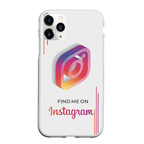 Чехол для iPhone 11 Pro Max матовый с принтом Инстаграм / Instagram в Белгороде, Силикон |  | facebook | instagram | инста | инстаграм | платформа | приложение | редактор фотографий | социальная сеть | соцсеть