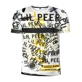 Мужская футболка 3D спортивная с принтом LIL PEEP Vintage Graffiti Wall в Белгороде, 100% полиэстер с улучшенными характеристиками | приталенный силуэт, круглая горловина, широкие плечи, сужается к линии бедра | baby | bart | bird | cry | cry baby | cry dead smile | crybaby | gucci gang | lil peep | lil prince | logobombing | love | pattern | pink | граффити | гуччи | зарубежная музыка | лил пип | логобомбинг | любовь | маленький принц | малыш | патт