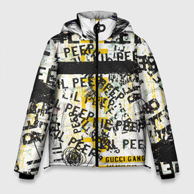 Мужская зимняя куртка 3D с принтом LIL PEEP Vintage Graffiti Wall в Белгороде, верх — 100% полиэстер; подкладка — 100% полиэстер; утеплитель — 100% полиэстер | длина ниже бедра, свободный силуэт Оверсайз. Есть воротник-стойка, отстегивающийся капюшон и ветрозащитная планка. 

Боковые карманы с листочкой на кнопках и внутренний карман на молнии. | Тематика изображения на принте: baby | bart | bird | cry | cry baby | cry dead smile | crybaby | gucci gang | lil peep | lil prince | logobombing | love | pattern | pink | граффити | гуччи | зарубежная музыка | лил пип | логобомбинг | любовь | маленький принц | малыш | патт