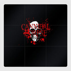Магнитный плакат 3Х3 с принтом Cannibal Corpse в Белгороде, Полимерный материал с магнитным слоем | 9 деталей размером 9*9 см | cannibal | cannibal corpse | corpse | trash | алекс уэбстер | брутальный дэт метал | джордж фишер | дэт метал | дэтграйнд | пол мазуркевич | пэт обрайэн | роб барретт