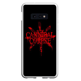 Чехол для Samsung S10E с принтом Cannibal Corpse в Белгороде, Силикон | Область печати: задняя сторона чехла, без боковых панелей | cannibal | cannibal corpse | corpse | trash | алекс уэбстер | брутальный дэт метал | дэт метал | дэтграйнд | пол мазуркевич