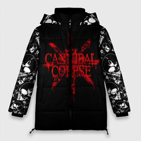 Женская зимняя куртка Oversize с принтом Cannibal Corpse в Белгороде, верх — 100% полиэстер; подкладка — 100% полиэстер; утеплитель — 100% полиэстер | длина ниже бедра, силуэт Оверсайз. Есть воротник-стойка, отстегивающийся капюшон и ветрозащитная планка. 

Боковые карманы с листочкой на кнопках и внутренний карман на молнии | cannibal | cannibal corpse | corpse | trash | алекс уэбстер | брутальный дэт метал | дэт метал | дэтграйнд | пол мазуркевич