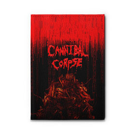 Обложка для автодокументов с принтом CANNIBAL CORPSE в Белгороде, натуральная кожа |  размер 19,9*13 см; внутри 4 больших “конверта” для документов и один маленький отдел — туда идеально встанут права | blood | cannibal corpse | death metal | grunge | hardcore | music | punk | rock | usa | группа | канибал | кровь | метал | музыка | рок | сша | труп