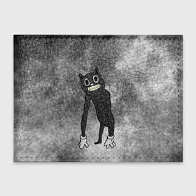 Обложка для студенческого билета с принтом Cartoon cat в Белгороде, натуральная кожа | Размер: 11*8 см; Печать на всей внешней стороне | cartoon cat | crazy | horror | kitty | monster | безумный | враг | животные | зверь | злодей | злой кот | зубы | картун кэт | киска | кот | кошак | монстр | мультяшный кот | оскал | персонаж | страшилки | сумасшедший