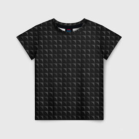 Детская футболка 3D с принтом Геометрия паттерн в Белгороде, 100% гипоаллергенный полиэфир | прямой крой, круглый вырез горловины, длина до линии бедер, чуть спущенное плечо, ткань немного тянется | абстракция | геометрия | квадраты | углы | чешуя
