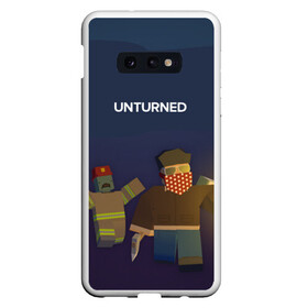 Чехол для Samsung S10E с принтом Unturned в Белгороде, Силикон | Область печати: задняя сторона чехла, без боковых панелей | Тематика изображения на принте: survival | unturned | zombie | антюрнд | антюрнед | выживание | игра про зомби | стим