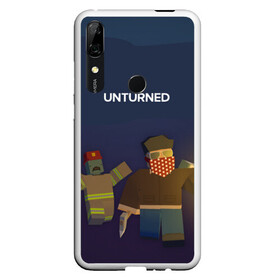 Чехол для Honor P Smart Z с принтом Unturned в Белгороде, Силикон | Область печати: задняя сторона чехла, без боковых панелей | Тематика изображения на принте: survival | unturned | zombie | антюрнд | антюрнед | выживание | игра про зомби | стим