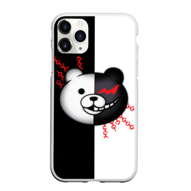 Чехол для iPhone 11 Pro матовый с принтом monokuma и епи в Белгороде, Силикон |  | anime | danganronpa | enoshima | junko | monokuma | аниме | джунко | игра | манга | медведь | монокума | робот медведь | эношима