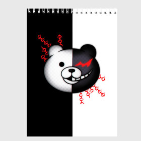 Скетчбук с принтом monokuma и епи в Белгороде, 100% бумага
 | 48 листов, плотность листов — 100 г/м2, плотность картонной обложки — 250 г/м2. Листы скреплены сверху удобной пружинной спиралью | anime | danganronpa | enoshima | junko | monokuma | аниме | джунко | игра | манга | медведь | монокума | робот медведь | эношима