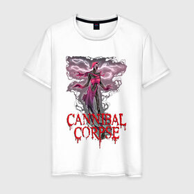 Мужская футболка хлопок с принтом Cannibal Corpse | Труп Каннибала (Z) в Белгороде, 100% хлопок | прямой крой, круглый вырез горловины, длина до линии бедер, слегка спущенное плечо. | cannibal | cannibal corpse | corpse | death metal | deathgrind | алекс уэбстер | брутальный дэт метал | дэт метал | дэтграйнд | пол мазуркевич | роб барретт | труп каннибала