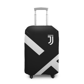 Чехол для чемодана 3D с принтом JUVENTUS / ЮВЕНТУС в Белгороде, 86% полиэфир, 14% спандекс | двустороннее нанесение принта, прорези для ручек и колес | black white | cr7 | fc juventus | football | juve | juventus | ronaldo | sport | бык | роналдо | роналду | спорт | футбол | чёрно белый | ювентус