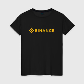 Женская футболка хлопок с принтом BINANCE | БИНАНС БИРЖА (СПИНА) в Белгороде, 100% хлопок | прямой крой, круглый вырез горловины, длина до линии бедер, слегка спущенное плечо | bitcoin | blockchain | btc | cardano | crypto | ethereum | polkadot | tether | xrp | бинанс | биткоин | блокчейн | валюта | деньги | криптовалюта | майнер | майнинг | цифровая валюта | цифровое золото | эфир