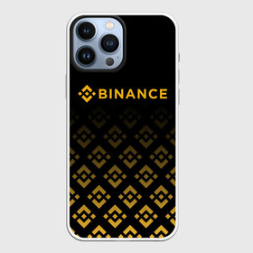 Чехол для iPhone 13 Pro Max с принтом BINANCE | БИНАНС БИРЖА в Белгороде,  |  | bitcoin | blockchain | btc | cardano | crypto | ethereum | polkadot | tether | xrp | бинанс | биткоин | блокчейн | валюта | деньги | криптовалюта | майнер | майнинг | цифровая валюта | цифровое золото | эфир