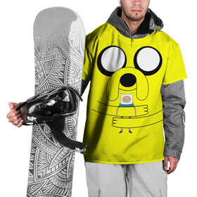 Накидка на куртку 3D с принтом Время приключений собака Джейк в Белгороде, 100% полиэстер |  | бульдог | время приключений | вымышленный персонаж | глаза | джейк | желтый | животное | мультфильм | объятье | персонаж | собака | финн | человечек