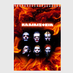 Скетчбук с принтом RAMMSTEIN в Белгороде, 100% бумага
 | 48 листов, плотность листов — 100 г/м2, плотность картонной обложки — 250 г/м2. Листы скреплены сверху удобной пружинной спиралью | du hast | mein herz brennt | music. | ohne dich | rammstein | rock | till lindemann | музыка | рамштайн | рок | тилль линдеманн