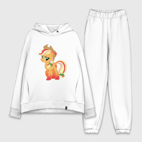 Женский костюм хлопок Oversize с принтом My Little Pony   AppleJack в Белгороде,  |  | applejack | friendship | mylittlepony | twilight sparkle | waifu | вайфу | дружба это магия | кони | моя маленькая пони | мультфильм | пони | эплджек