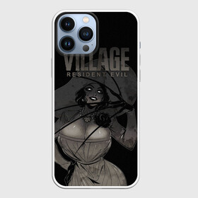 Чехол для iPhone 13 Pro Max с принтом VILLAGE resident evil в Белгороде,  |  | ahegao | lady | vampire | village | waifu | аниме | аниме девушка | большая вампирша | вайфу | вампирша из resident evil | вампирша из резидента | леди | тян