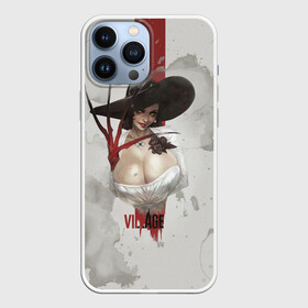 Чехол для iPhone 13 Pro Max с принтом Леди Димитреску в Белгороде,  |  | ahegao | lady | vampire | village | village resident evil | waifu | аниме | аниме девушка | большая вампирша | вайфу | вампирша из resident evil | вампирша из резидента | леди | леди димитреску | тян