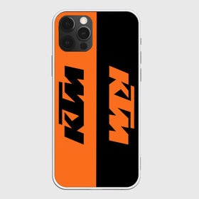 Чехол для iPhone 12 Pro Max с принтом KTM | КТМ (Z) в Белгороде, Силикон |  | Тематика изображения на принте: enduro | ktm | moto | moto sport | motocycle | sportmotorcycle | ктм | мото | мото спорт | мотоспорт | спорт мото