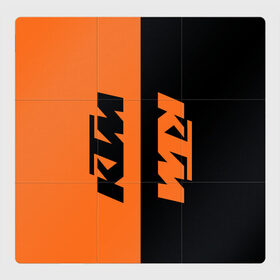 Магнитный плакат 3Х3 с принтом KTM | КТМ (Z) в Белгороде, Полимерный материал с магнитным слоем | 9 деталей размером 9*9 см | enduro | ktm | moto | moto sport | motocycle | sportmotorcycle | ктм | мото | мото спорт | мотоспорт | спорт мото