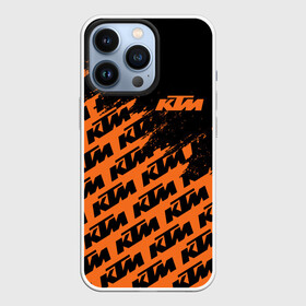 Чехол для iPhone 13 Pro с принтом KTM | КТМ в Белгороде,  |  | enduro | ktm | moto | moto sport | motocycle | orange | sportmotorcycle | ктм | мото | мото спорт | мотоспорт | оранжевый | спорт мото