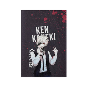 Обложка для паспорта матовая кожа с принтом Ken Kaneki Tokyo Ghoul в Белгороде, натуральная матовая кожа | размер 19,3 х 13,7 см; прозрачные пластиковые крепления | anime | kaneki ken | tokyo ghoul | tokyo ghoul: re | аниме | анимэ | гули | джузо сузуя | канеки кен | кузен йошимура | наки | нишики нишио | ре | ренджи йомо | ризе камиширо | токийский гуль | тоука киришима | ута