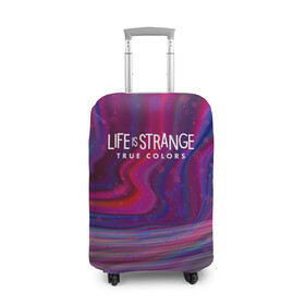 Чехол для чемодана 3D с принтом Life is Strange True Colors в Белгороде, 86% полиэфир, 14% спандекс | двустороннее нанесение принта, прорези для ручек и колес | amberprice | art | chloeprice | chris | colors | daniel | danieldiaz | is | life | lifeisstrange | lifeisstrange3 | lifeisstrangebeforethestorm | lifeisstrangegame | lis | lis3 | maxcaulfield | pricefield | rachelamber | sean | seandiaz | strange