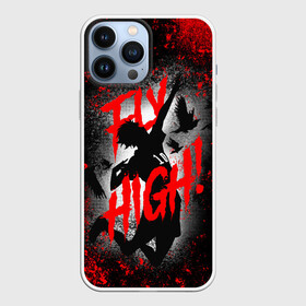 Чехол для iPhone 13 Pro Max с принтом FLY HIGH | ВОЛЕЙБОЛ в Белгороде,  |  | Тематика изображения на принте: anime | haikyu | haikyuu | karasuno | аниме | аниме карасуно | волейбол | ворон | кагеяма | карасуно | кей | кенма | козуме | куроо | манга | мяч | некома | сатори | сёё хината | тендо | тобио | хайкью карасуно | хината