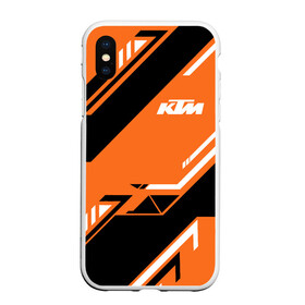 Чехол для iPhone XS Max матовый с принтом KTM КТМ SPORT в Белгороде, Силикон | Область печати: задняя сторона чехла, без боковых панелей | enduro | ktm | moto | moto sport | motocycle | orange | sportmotorcycle | ктм | мото | мото спорт | мотоспорт | оранжевый | спорт мото