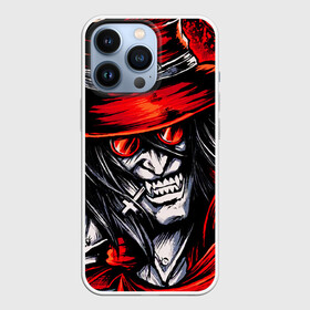 Чехол для iPhone 13 Pro с принтом ALUCARD IN RED в Белгороде,  |  | alucard | anime | hellsing | алукард | аниме | вампир | знак | комиксы | манга | печать алукарда | печать кромвеля | хеллсинг