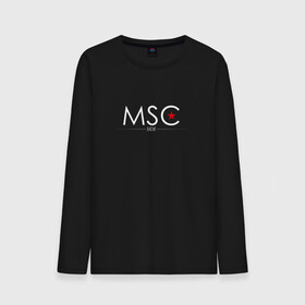 Мужской лонгслив хлопок с принтом MSCside collection | MSC (2021) в Белгороде, 100% хлопок |  | 0x000000123 | moscow | moscow side | mscside | москва