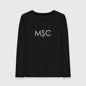 Женский лонгслив хлопок с принтом MSCside collection | MSC (2021) в Белгороде, 100% хлопок |  | 0x000000123 | moscow | moscow side | mscside | москва