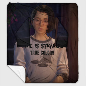 Плед с рукавами с принтом life is strange true colors в Белгороде, 100% полиэстер | Закругленные углы, все края обработаны. Ткань не мнется и не растягивается. Размер 170*145 | game | life is strange:true colors | арт | графика | игры