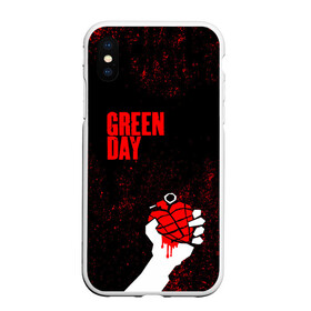 Чехол для iPhone XS Max матовый с принтом green day в Белгороде, Силикон | Область печати: задняя сторона чехла, без боковых панелей | american idiot | boulevard of broke | day | green | green day | green day hits | green day lyrics | green day mix | green day music video | green day official | green day songs | green day videos | greenday | music | music video | official | warner record