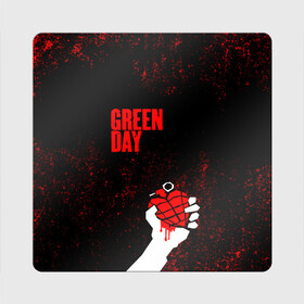 Магнит виниловый Квадрат с принтом green day в Белгороде, полимерный материал с магнитным слоем | размер 9*9 см, закругленные углы | american idiot | boulevard of broke | day | green | green day | green day hits | green day lyrics | green day mix | green day music video | green day official | green day songs | green day videos | greenday | music | music video | official | warner record