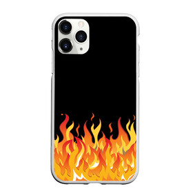 Чехол для iPhone 11 Pro матовый с принтом ОГОНЬ И НИЧЕГО ЛИШНЕГО в Белгороде, Силикон |  | blaze | cs go | csgo | блазе | блейз | вектор | кс го | ксго | на черном фоне | нечего лишнего | огонь | пламя | языки пламени