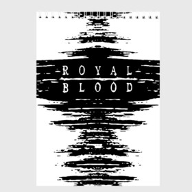 Скетчбук с принтом royal blood в Белгороде, 100% бумага
 | 48 листов, плотность листов — 100 г/м2, плотность картонной обложки — 250 г/м2. Листы скреплены сверху удобной пружинной спиралью | alternative rock | ben thatcher | blues rock | drums | garage rock | mike kerr | official music vi | official video | rock duo | royal blod | royal blood | royal blood official | royal blood uk | royal bloods | royalblood | the royal blood
