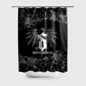 Штора 3D для ванной с принтом shinedown в Белгороде, 100% полиэстер | плотность материала — 100 г/м2. Стандартный размер — 146 см х 180 см. По верхнему краю — пластиковые люверсы для креплений. В комплекте 10 пластиковых колец | 45 shinedown | atlantic | atlantic records | brent smith | cut the cord | get up shinedown | music video | official video | rock | shinedown | shinedown (musical group) | shinedown devil | sound of madness | state of my head | zach myers