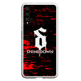 Чехол для Honor 20 с принтом shinedown в Белгороде, Силикон | Область печати: задняя сторона чехла, без боковых панелей | 45 shinedown | atlantic | atlantic records | brent smith | cut the cord | get up shinedown | music video | official video | rock | shinedown | shinedown (musical group) | shinedown devil | sound of madness | state of my head | zach myers