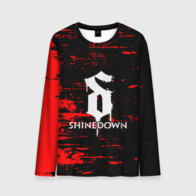 Мужской лонгслив 3D с принтом shinedown в Белгороде, 100% полиэстер | длинные рукава, круглый вырез горловины, полуприлегающий силуэт | 45 shinedown | atlantic | atlantic records | brent smith | cut the cord | get up shinedown | music video | official video | rock | shinedown | shinedown (musical group) | shinedown devil | sound of madness | state of my head | zach myers