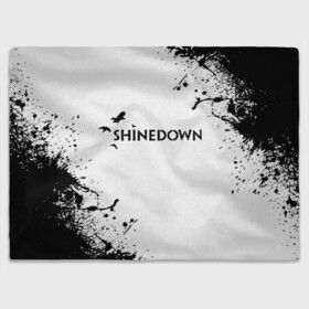 Плед 3D с принтом shinedown в Белгороде, 100% полиэстер | закругленные углы, все края обработаны. Ткань не мнется и не растягивается | 45 shinedown | atlantic | atlantic records | brent smith | cut the cord | get up shinedown | music video | official video | rock | shinedown | shinedown (musical group) | shinedown devil | sound of madness | state of my head | zach myers